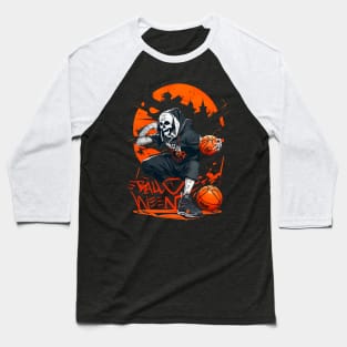 Halloween basketball player ball Baseball T-Shirt